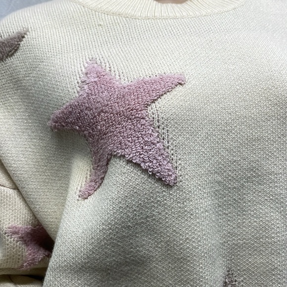 Threaded Leaf Women's To The Moon & Back Crewneck Pullover Sweater (L) NWT - Picture 4 of 9